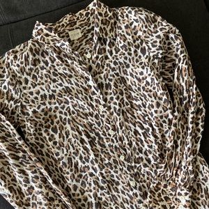 Leopard blouse